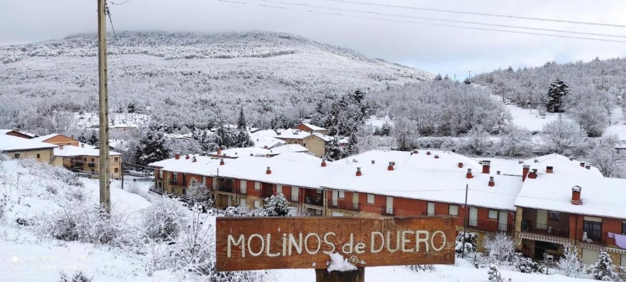 Hostal Rio Duero Molinos de Duero Eksteriør billede